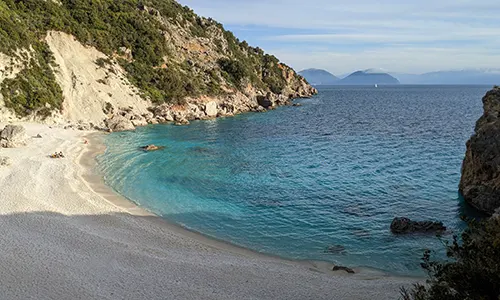Agiofili Beach cove