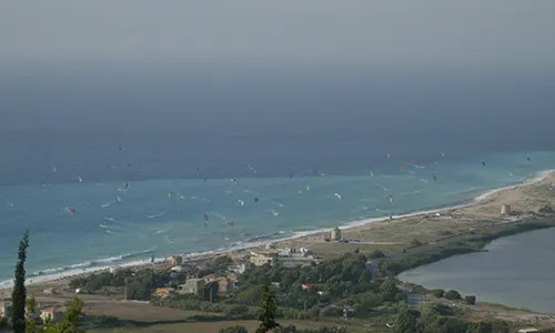 Kitesurfing in Agios Ioannis & Myloi Beach, Lefkada