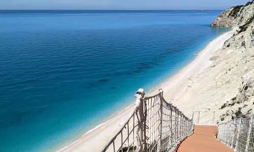Going down to Egremni Beach